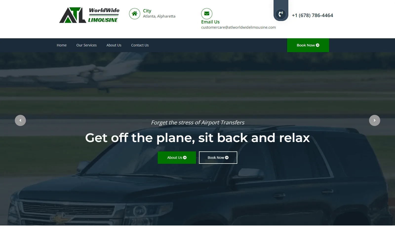 ATL Worldwide Limousine — Atlanta airport and corporate transport site