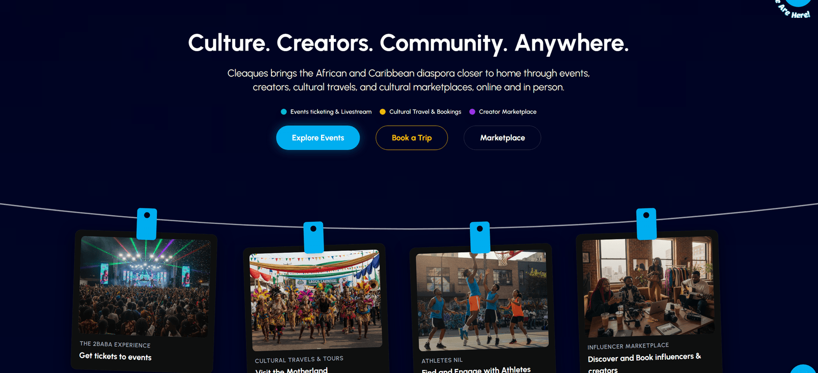 CLEAQUES — diaspora marketplace for African producers