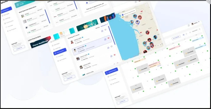 Healthcare-pharma connect — SaaS bridge between providers and pharma