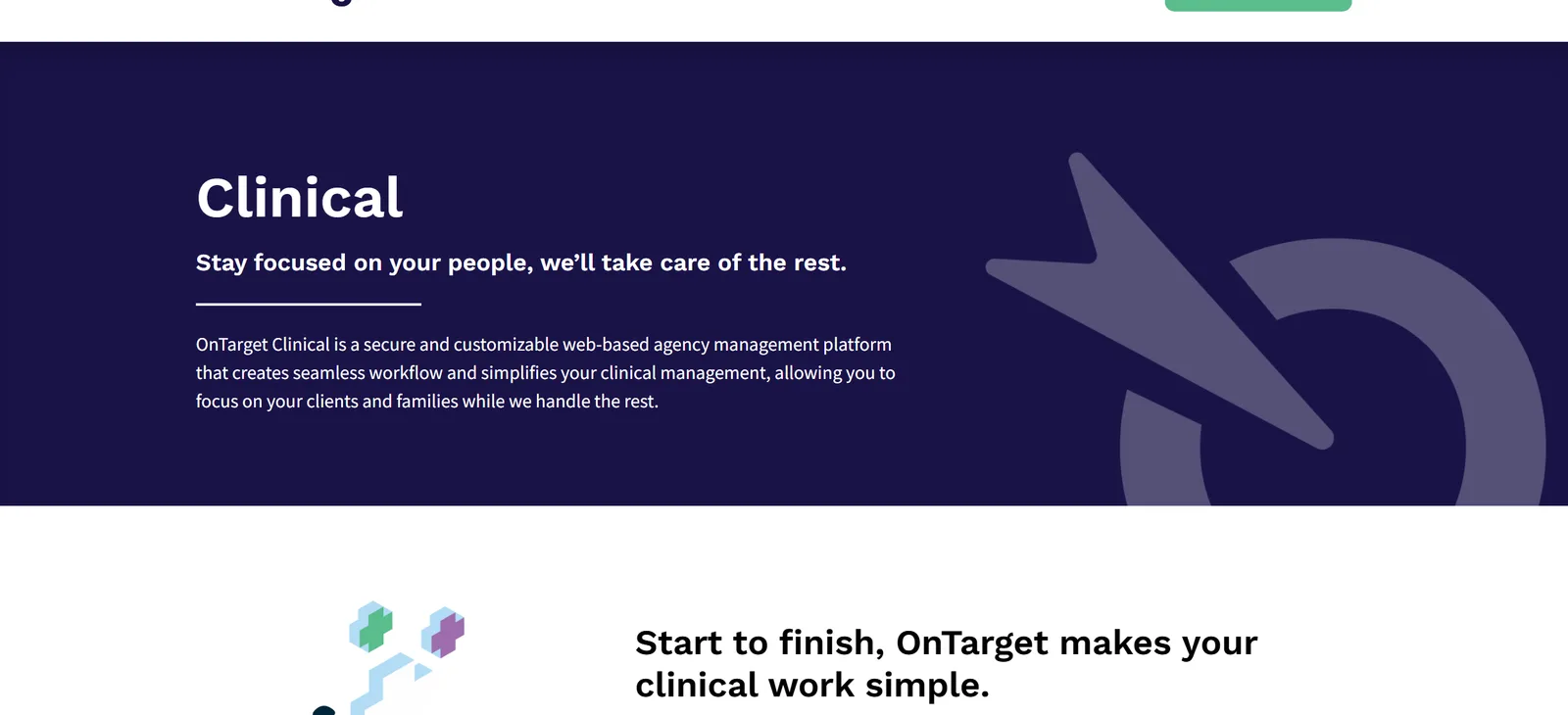 On Target Clinical — EHR, billing, and payroll for behavioral health